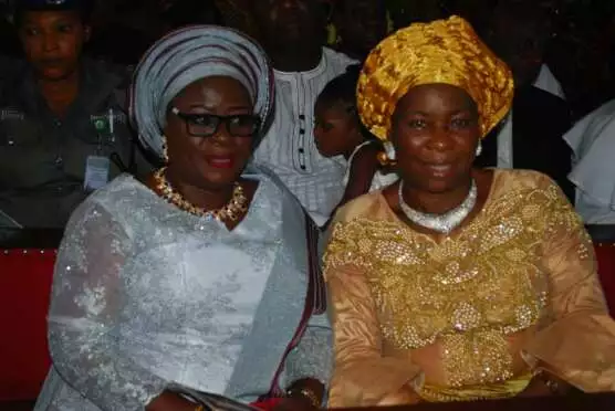 Mrs. Yetunde Onanuga, deputy governor of Ogun State and Mrs. Florence Uche Kanu
