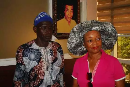 Mr. Aloba Adesegun and Mrs. Bosede Ransome Kuti