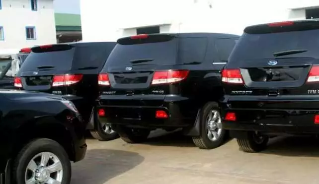Impounded Assorted Vehicles By The Lagos Roving Team