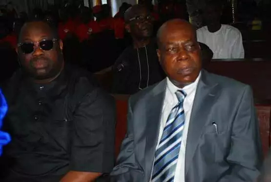 Chief Dele Momodu and Mr. Ray Ekpu