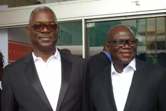 Mr. Akin Oshitokun and Mr. Reuben Abati