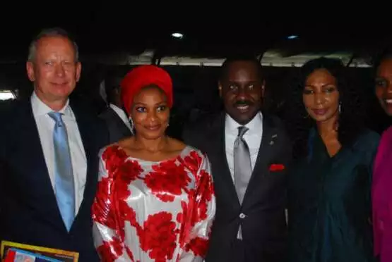 Mr. Ingo Herbert,pastor Mrs Ibidunni Ighodalo,Pastor Ituah Igghodalo and a guest