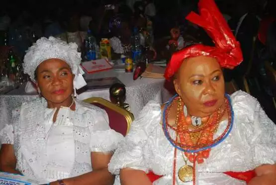 Erelu Abiola Dosunmu and Chief Rita- Lori Ogbebor