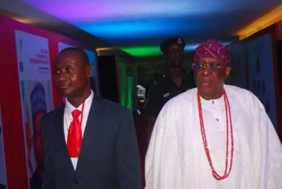 Mr. Onoha Uke and Chief Segun Osoba