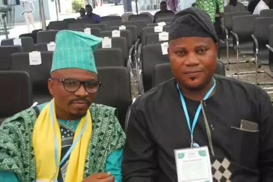 Mallam Olalekan Olofin and Hon.Akinola Obadia