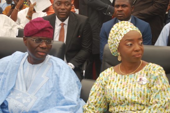 Mr. Babajide Sanwo-olu and his wife Ibijoke