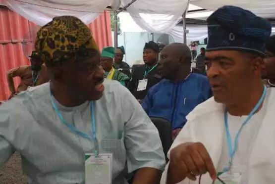 Senator Musiliu Obanikoro and Chief Demola Seriki