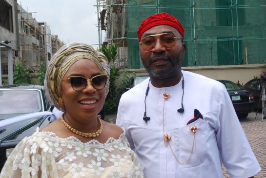 Mrs Ogadi Onyema and her husband Tony