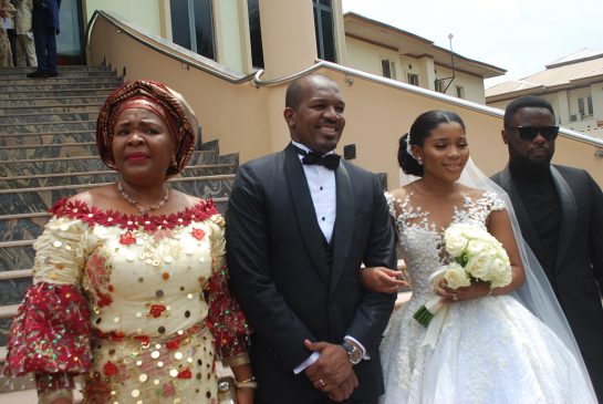 Nkechi Obi, the couple and Ugochukwu Obi