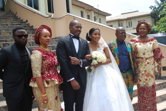Ugochukwu Obi, Nmachukwu Umeofia, Groom, Bride, Chief Eric umeofia and Nkechi obi
