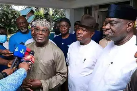 Atiku Abubakar and Nyesom Wike