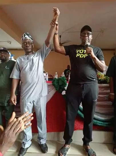 Fayose and his Deputy