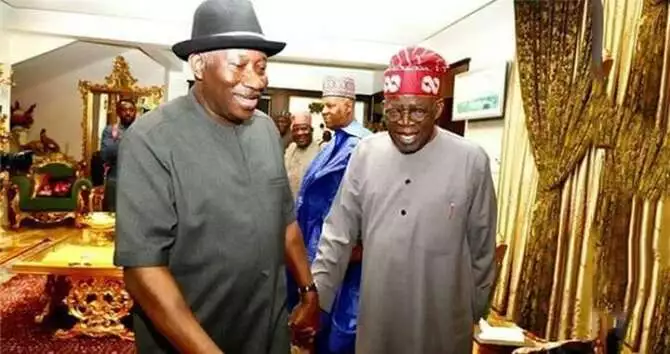 Bola Tinubu And Jonathan