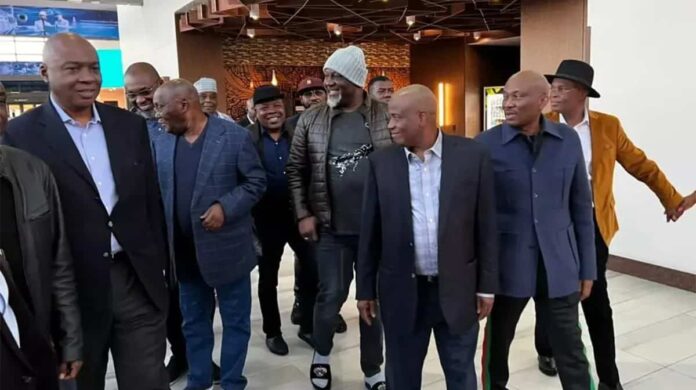 Atiku Abubakar in USA Atiku Abubakar in USA