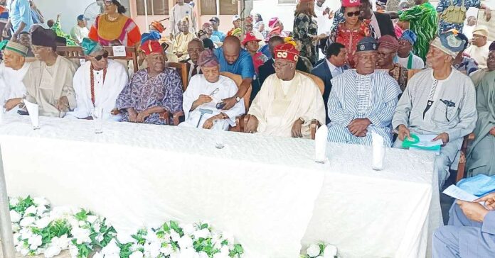 Bola Tinubu with Afenifere Bola Tinubu