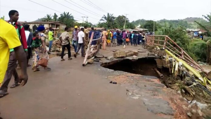 Ekiti Collapsed Bridge Ekiti Collapsed Bridge