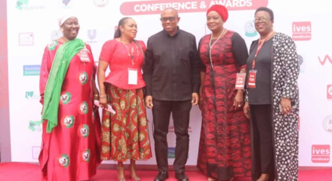 Peter Obi with Nigerian Women