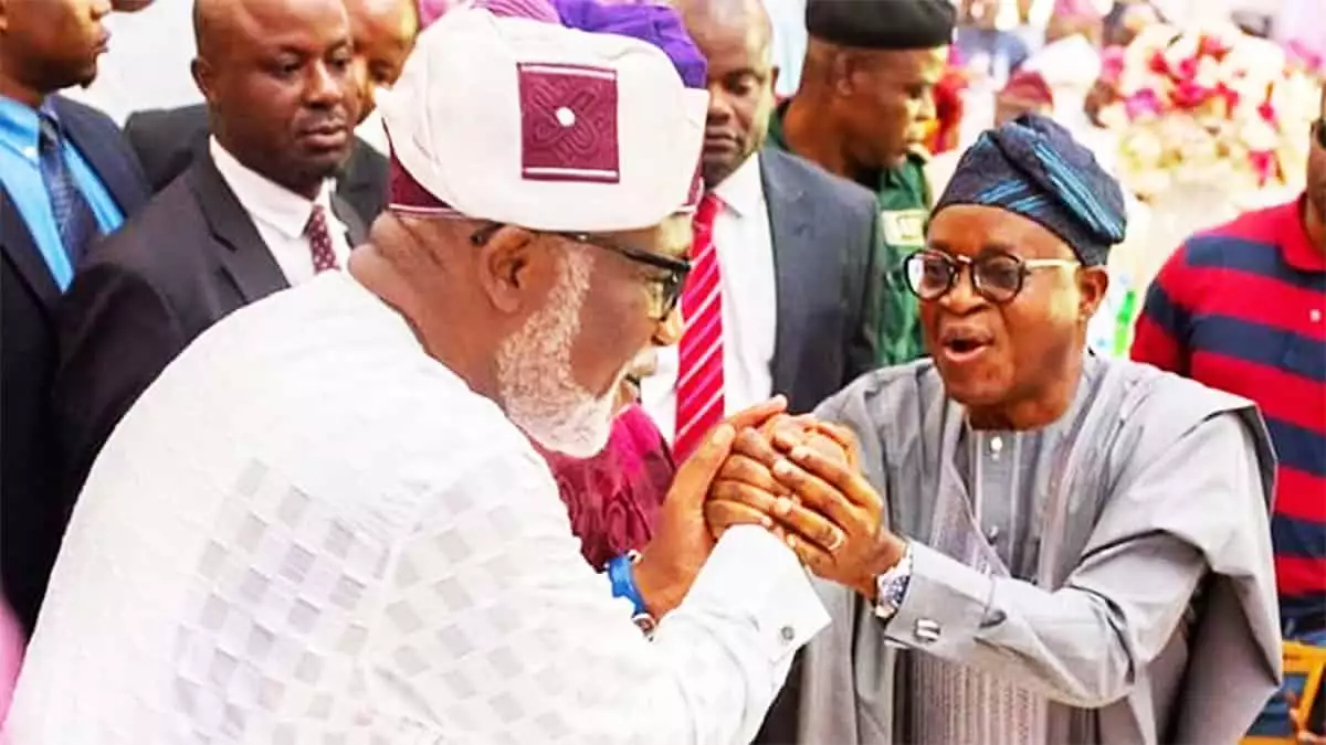 Akeredolu and Oyetola Akeredolu and Oyetola