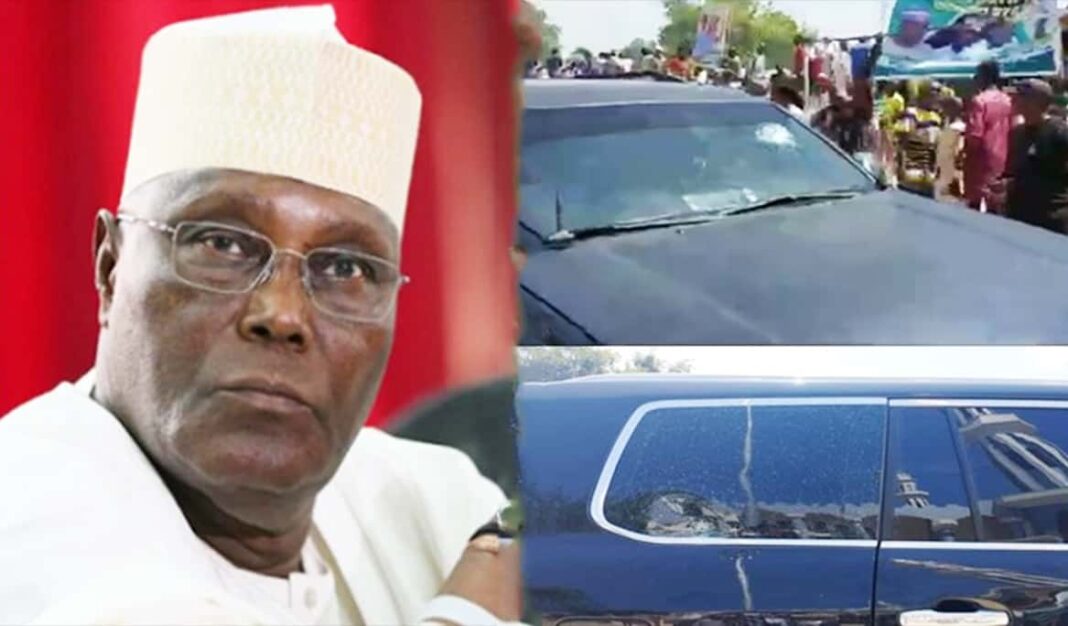 Atiku's Convoy Comes Under Heavy Attack In Maidugiri