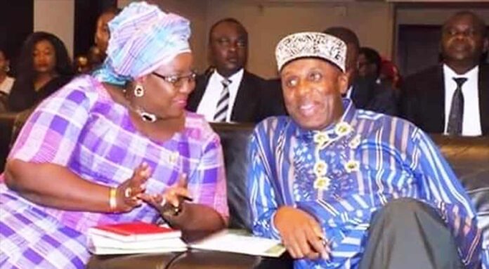 Ibim Semenitari and Rotimi Amaechi Ibim Semenitari and Rotimi Amaechi