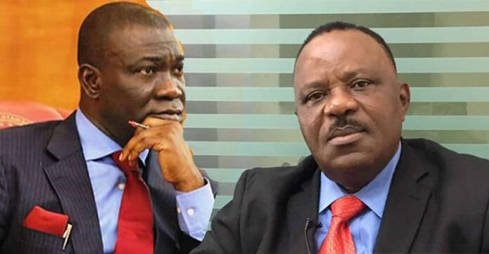 Ike Ekweremadu and SKC Ogbonnia Ike Ekweremadu and SKC Ogbonnia