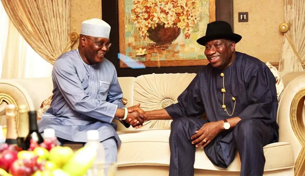 Jonathan And Atiku