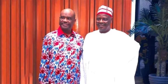 Nyesom Wike and Rabiu Kwakwanso Nyesom Wike and Rabiu Kwakwanso