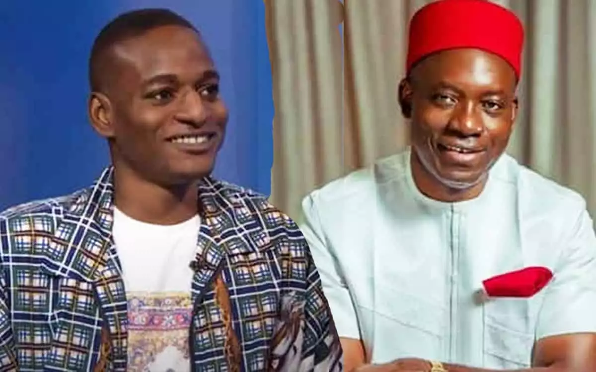 Ozonna Soludo and His Father Charles Soludo Ozonna Soludo and his father