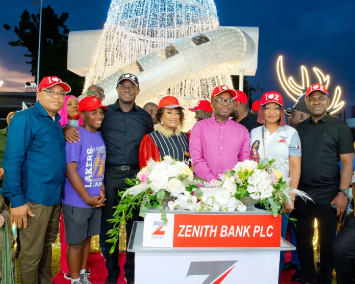 Zenith Bank Xmas Light-Up