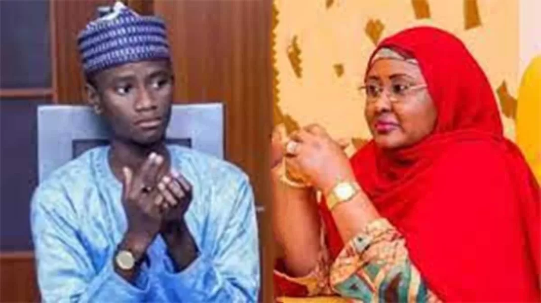 Aminu Mohammed and Aisha Buhari