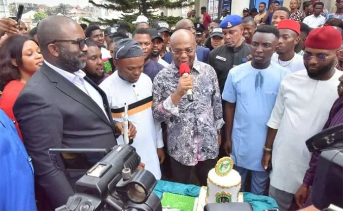 Hope Uzodimma with Students on His Birthday Hope Uzodimma with Students on His Birthday