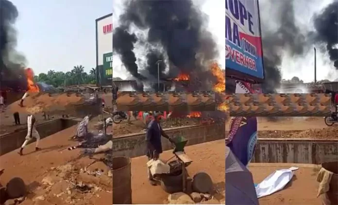 Imo Market Fire Imo Market Fire