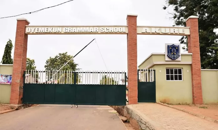 Oyemekun Grammar School Akure Oyemekun Grammar School Akure