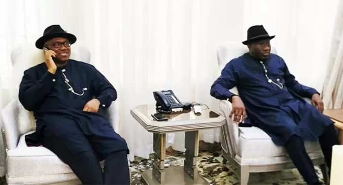 Peter Obi and Goodluck Jonathan Peter Obi and Goodluck Jonathan