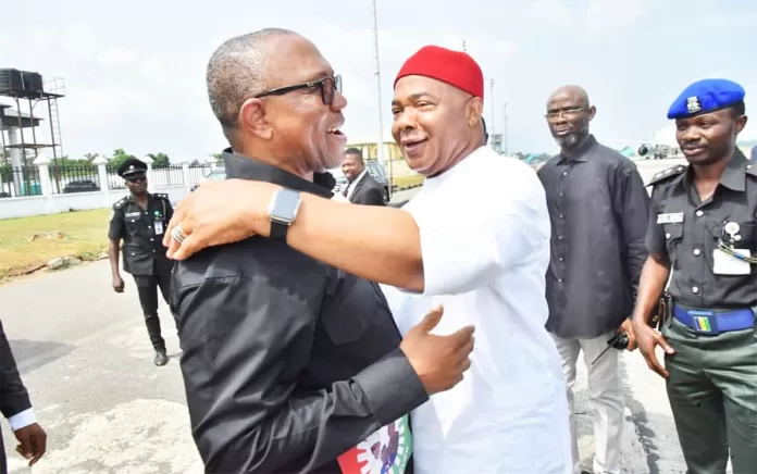 Peter Obi and Hope Uzodimma Peter Obi and Hope Uzodimma