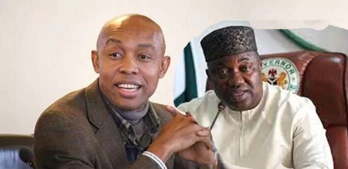 Professor Chidi Odinkalu and Ifeanyi Ugwuanyi Professor Chidi Odinkalu and Ifeanyi Ugwuanyi