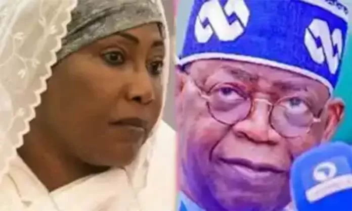 Bola Tinubu and Naja'atu Muhammad Bola Tinubu and Naja'atu Muhammad