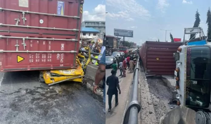 Ojuelegba Container Accident Ojuelegba Container Accident