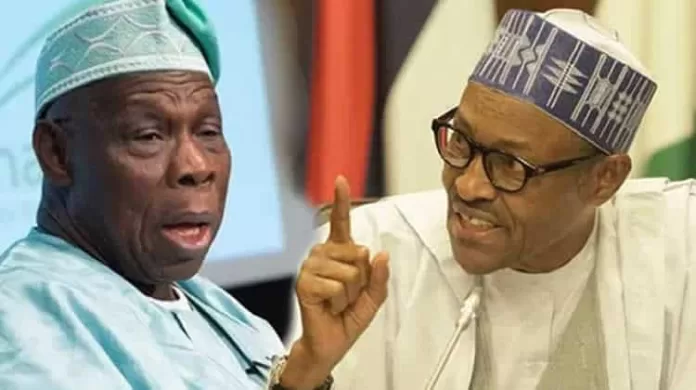 Olusegun Obasanjo and Muhammadu Buhari