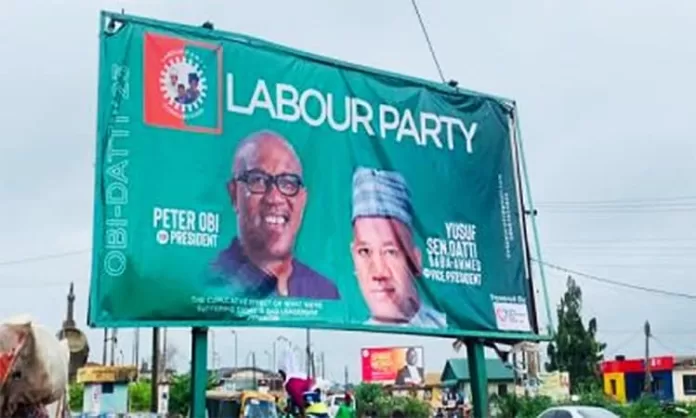 Peter Obi Billboard in Anambra Peter Obi Billboard in Anambra