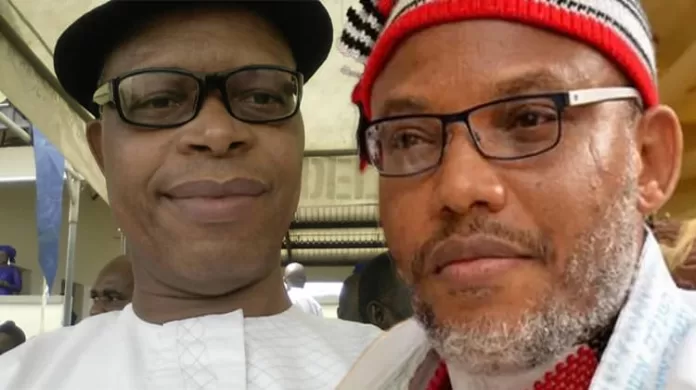 Steve Osuji and Nnamdi Kanu Steve Osuji and Nnamdi Kanu