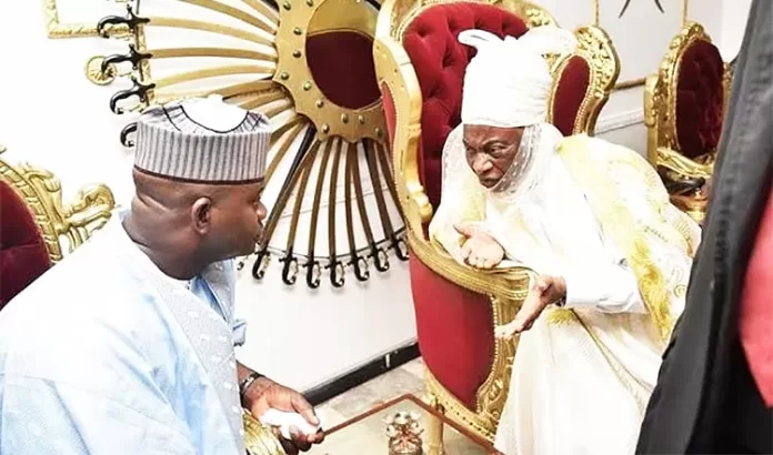 Yahaya Bello and Dr Ado Ibrahim Yahaya Bello and Dr Ado Ibrahim