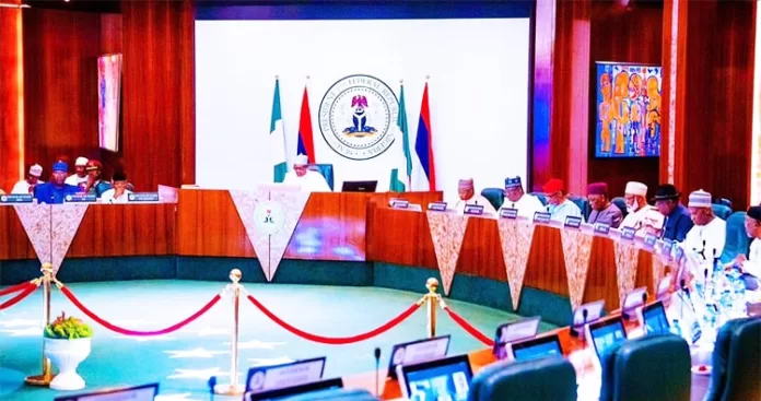 Buhari with Council of State Meeting Buhari with Council of State Meeting