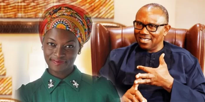 Chidiogo Akunyili and Peter Obi Chidiogo Akunyili and Peter Obi
