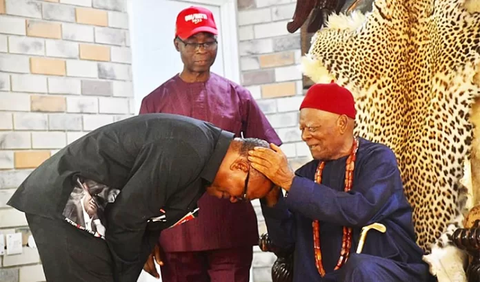 Peter Obi in Nnewi Peter Obi in Nnewi