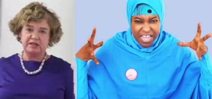 Aisha Yesufu and Catriona Laing