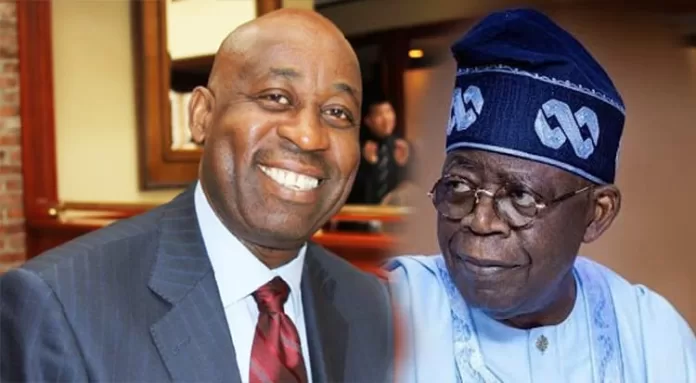 Dele Akake and Bola Tinubu