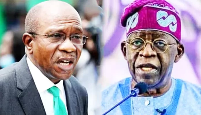 Godwin Emefiele and Bola Tinubu