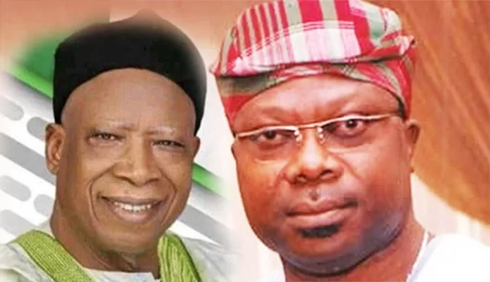 Iyiola Omisore and Abdullahi Adamu