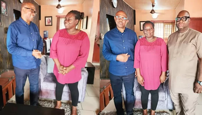 Jennifer and Peter Obi